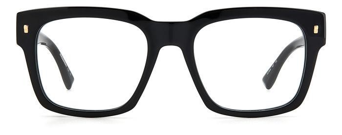 Occhiali da vista Dsquared2 D2 0066 106656 (807) colore black forma quadrato 