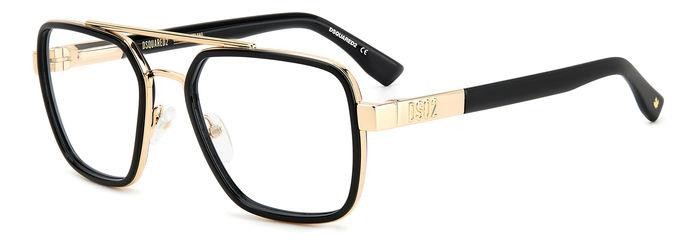 Eyeglasses Dsquared2 D2 0064 106657 (RHL) shape rectangle 