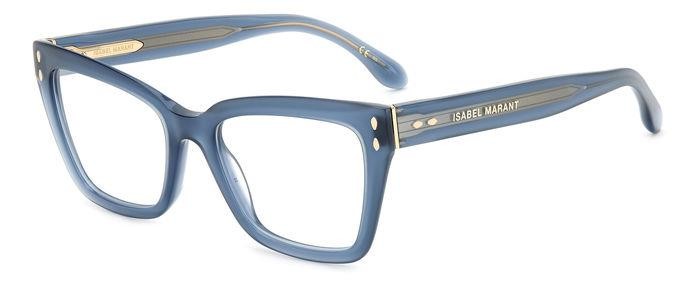 Occhiali da vista Isabel Marant IM 0090 106672 (PJP) colore blu forma cat eye 