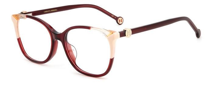 Occhiali da vista Carolina Herrera Her 0113/G 106683 (C19) colore burgundy nude forma cat eye 