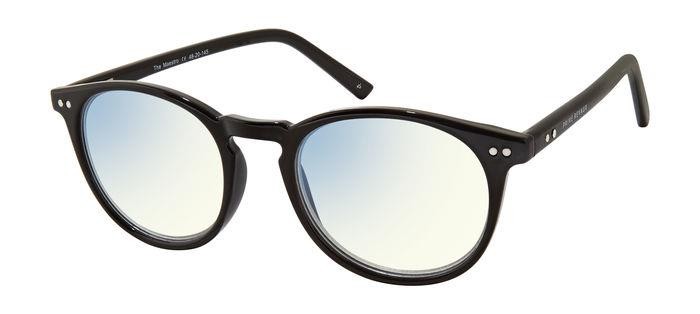 Eyeglasses Privé Revaux The Maestro/BB 106715 (807) color black shape round 