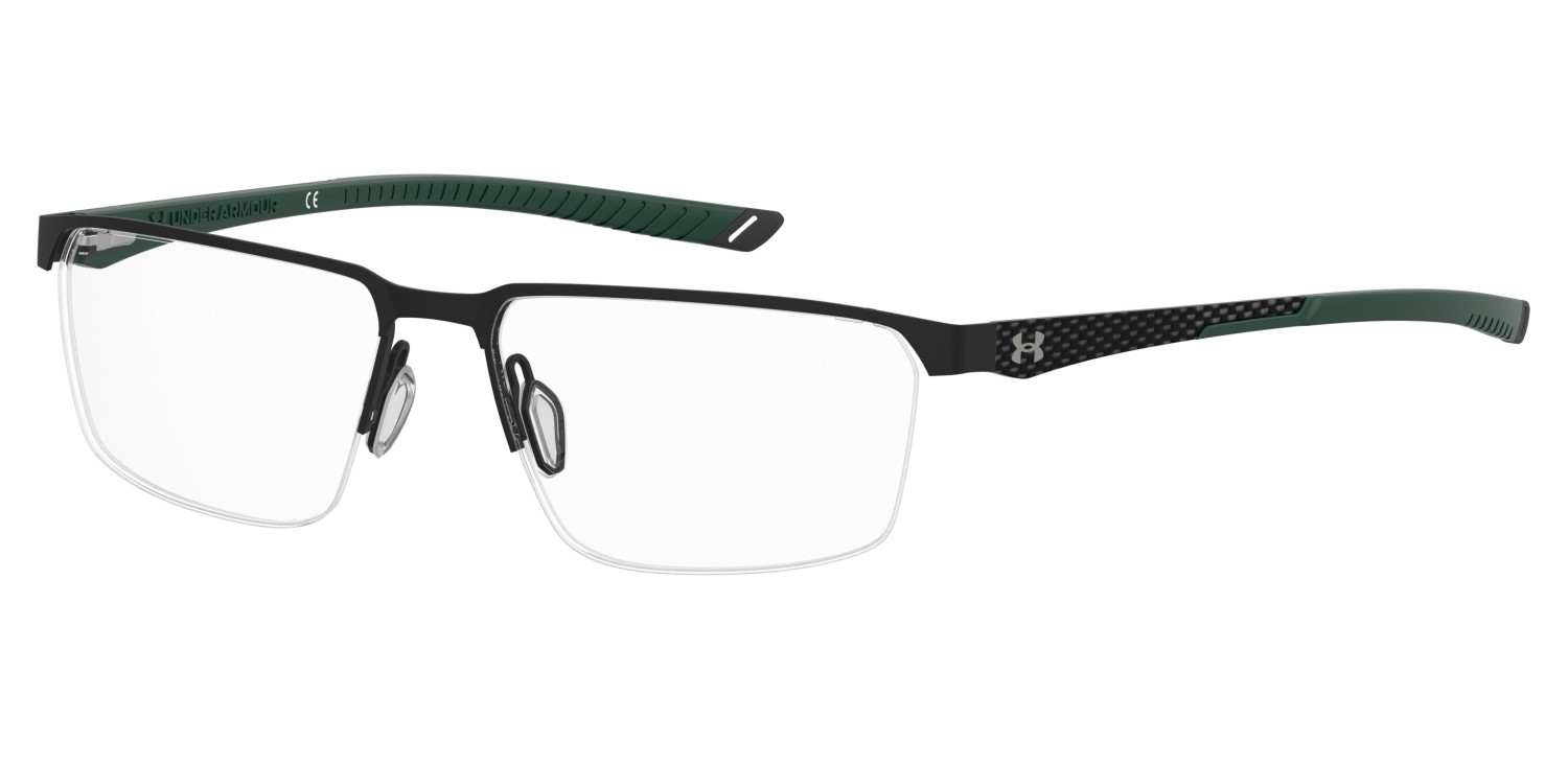 Brillen Under Armour Ua 5049/G 106830 3OL farbe matte black green form rechteckig 