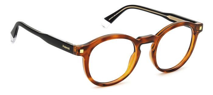 Eyeglasses Polaroid PLD D492 106891 (086) color havana shape round 