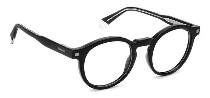 Eyeglasses Polaroid PLD D492 106891 (807) color black shape round 