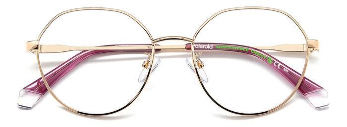 Eyeglasses Polaroid PLD D490/G 106894 (DDB) shape geometric 