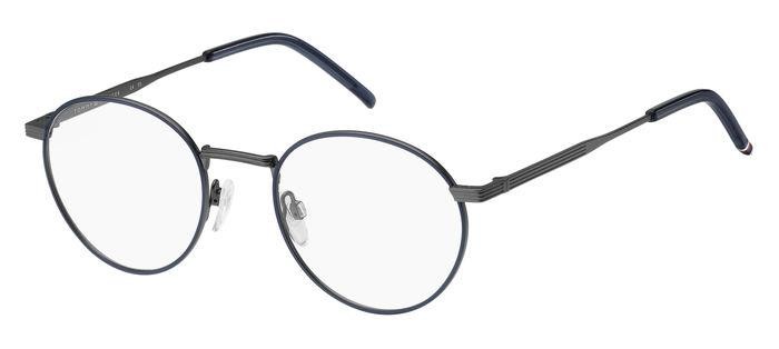 Eyeglasses Tommy Hilfiger TH 1986 106941 (FLL) color matte blue shape pantos 