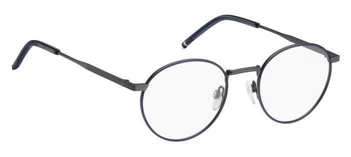 Eyeglasses Tommy Hilfiger TH 1986 106941 (FLL) color matte blue shape pantos 
