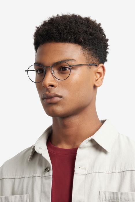 Eyeglasses Tommy Hilfiger TH 1986 106941 (FLL) color matte blue shape pantos 