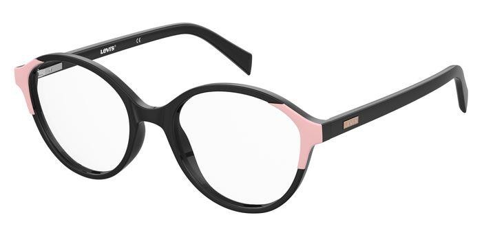Brillen Levi's LV 1054 106975 (3H2) farbe black pink form rund 