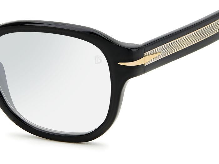 Brillen David Beckham DB 7106/BB 107060 (807) farbe black form rund 