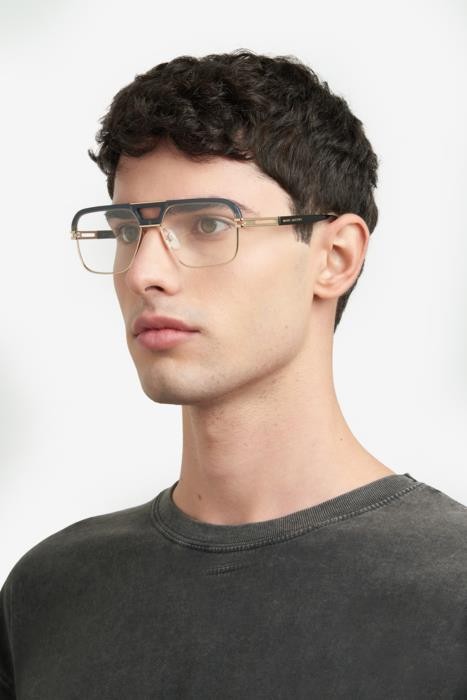 Brillen Marc Jacobs 677 107064 (2F7) farbe gold grey form navigator 