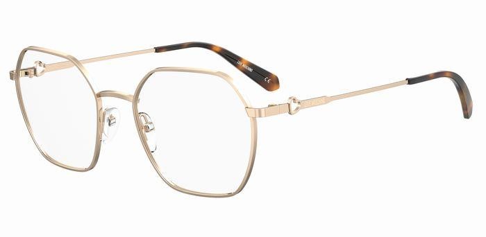 Occhiali da vista Moschino Love MOL614 107109 (000) colore rose gold forma geometrico 