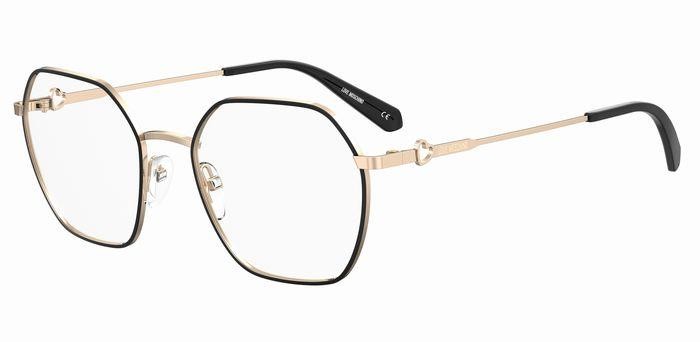 Eyeglasses Moschino Love MOL614 107109 (2M2) shape geometric 