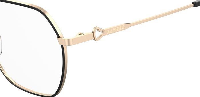 Eyeglasses Moschino Love MOL614 107109 (2M2) shape geometric 
