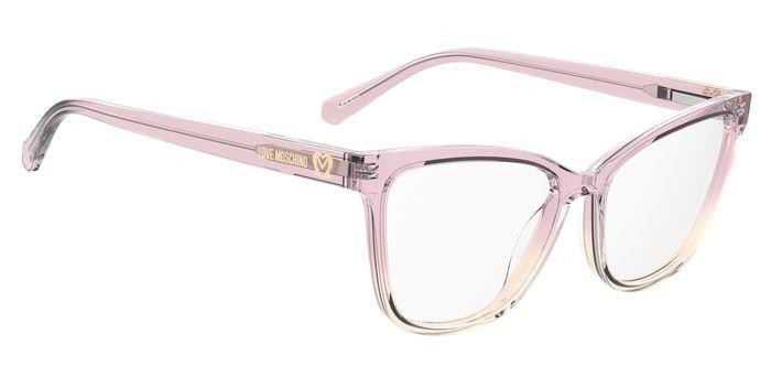 Eyeglasses Moschino Love MOL615 107110 (35J) shape cat eye 