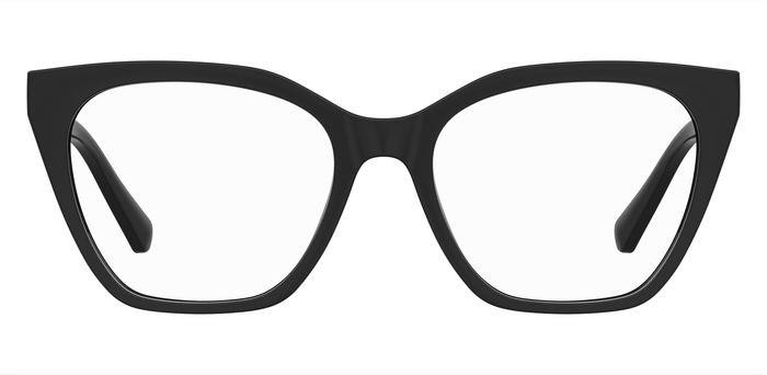 Eyeglasses Moschino Love Mol627 107116 (807) color black shape square 