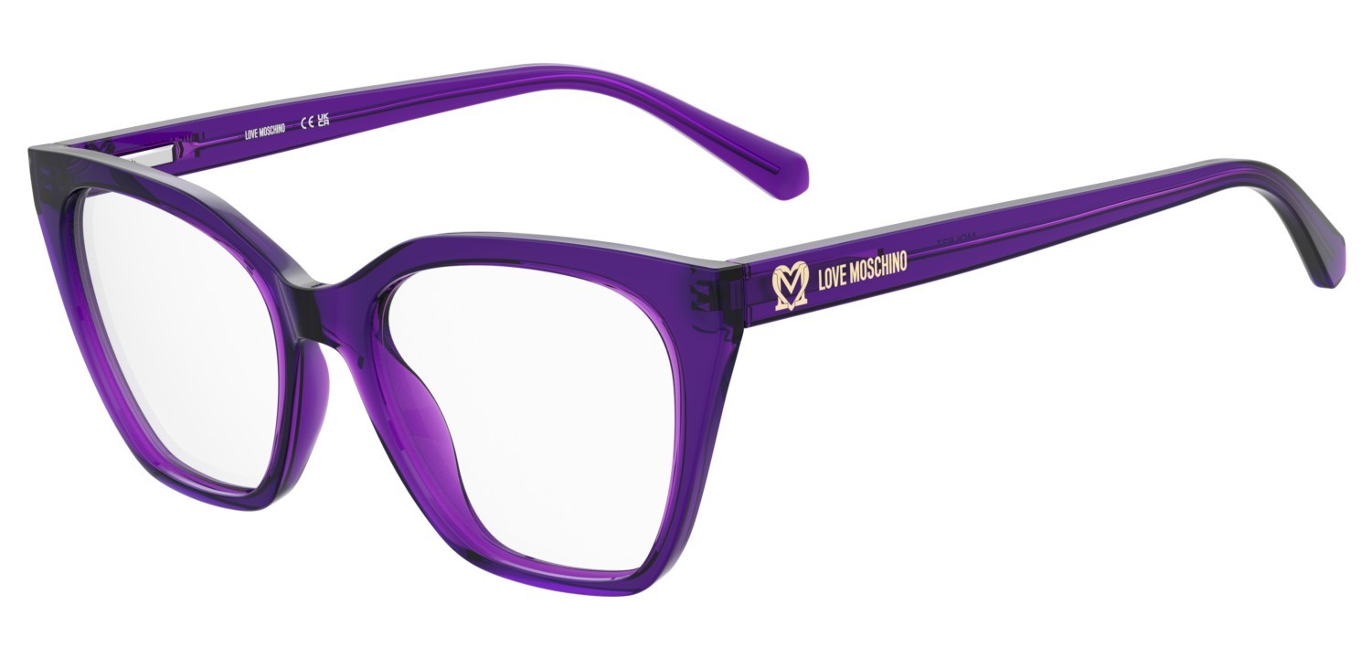 Brillen Moschino Love Mol627 107116 B3V farbe violet form rechteckig 