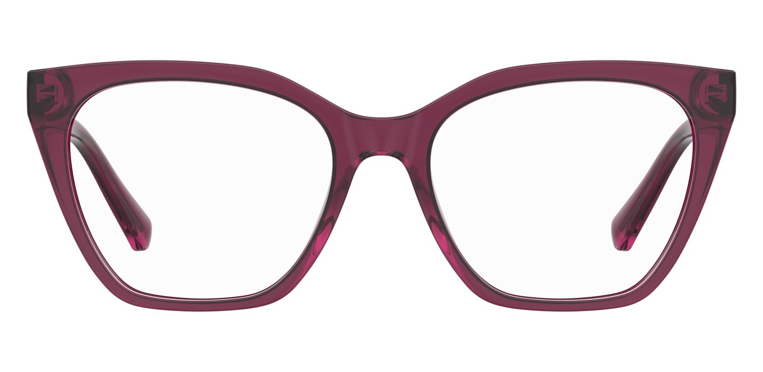 Occhiali da vista Moschino Love Mol627 107116 MU1 colore fuchsia forma rettangolare 