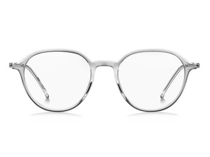 Eyeglasses Hugo Boss BOSS 1481 107139 (SRJ) color crystal ruthenium shape round 