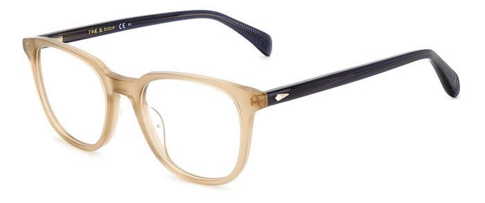 Brillen Rag & Bone RNB7052 107153 (10A) farbe beige form rund 