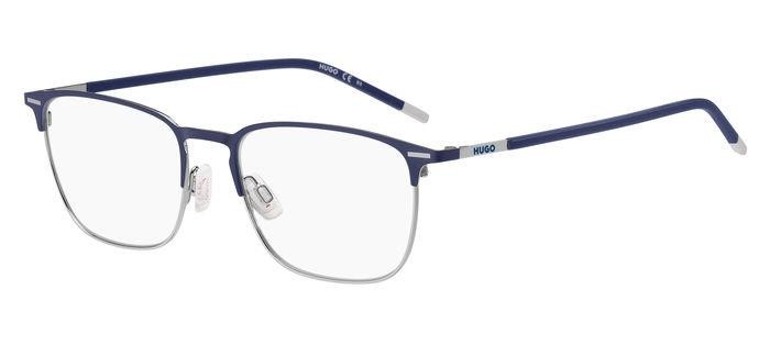 Eyeglasses Hugo HG 1235 107165 (B88) color blue silver shape rectangle 