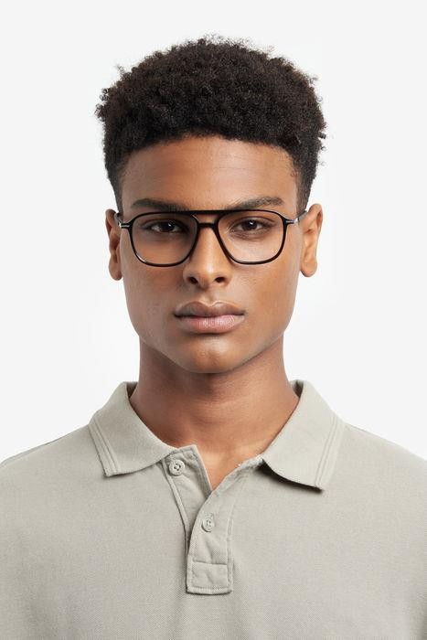 Eyeglasses Hugo HG 1232 107166 (807) color black shape rectangle 