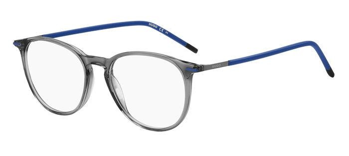 Eyeglasses Hugo HG 1233 107167 (HWJ) color dark grey shape round 