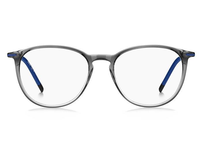 Eyeglasses Hugo HG 1233 107167 (HWJ) color dark grey shape round 