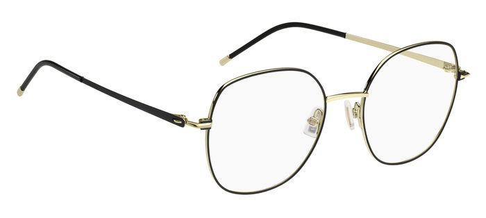 Eyeglasses Hugo Boss BOSS 1529 107175 (RHL) color gold black_ shape round 