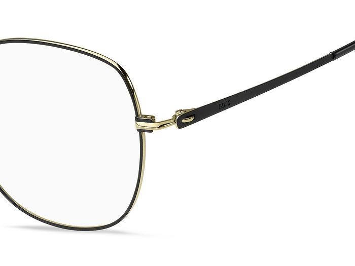 Eyeglasses Hugo Boss BOSS 1529 107175 (RHL) color gold black_ shape round 