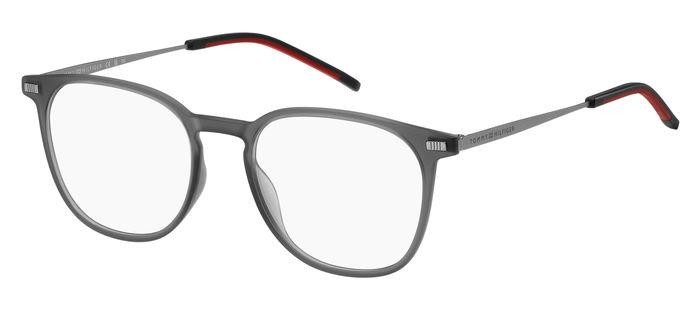 Occhiali da vista Tommy Hilfiger Th 2022 107190 (RIW) colore matte grey forma rotondo 