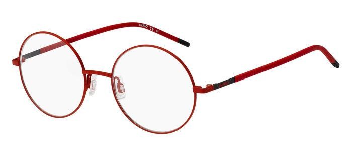 Brillen Hugo HG 1240 107194 (0A4) farbe red black form rund 