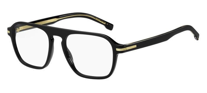Eyeglasses Hugo Boss BOSS 1510 107227 (807) color black shape rectangle 