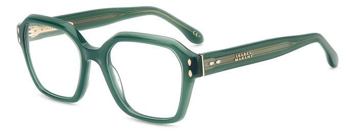 Eyeglasses Isabel Marant IM 0111 107231 (1ED) color green shape rectangle 