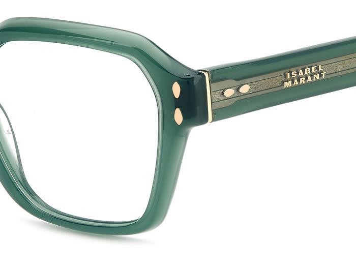 Eyeglasses Isabel Marant IM 0111 107231 (1ED) color green shape rectangle 