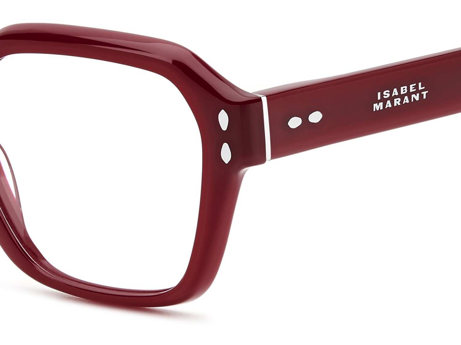 Occhiali da vista Isabel Marant Im 0111 107231 LHF colore burgundy forma rettangolare 