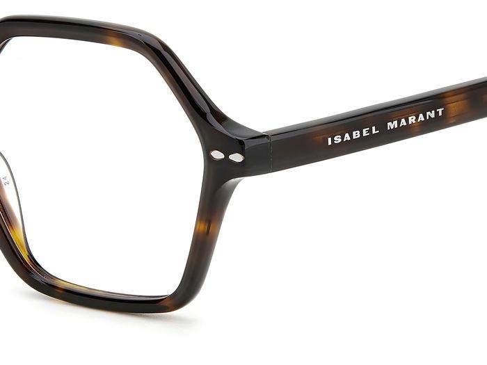 Eyeglasses Isabel Marant IM 0115 107234 (086) color havana shape geometric 