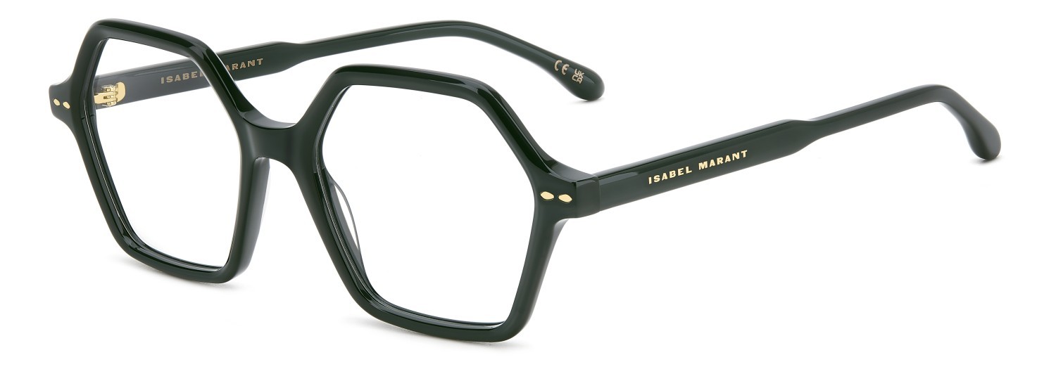 Eyeglasses Isabel Marant Im 0115 107234 1ED color green shape round 