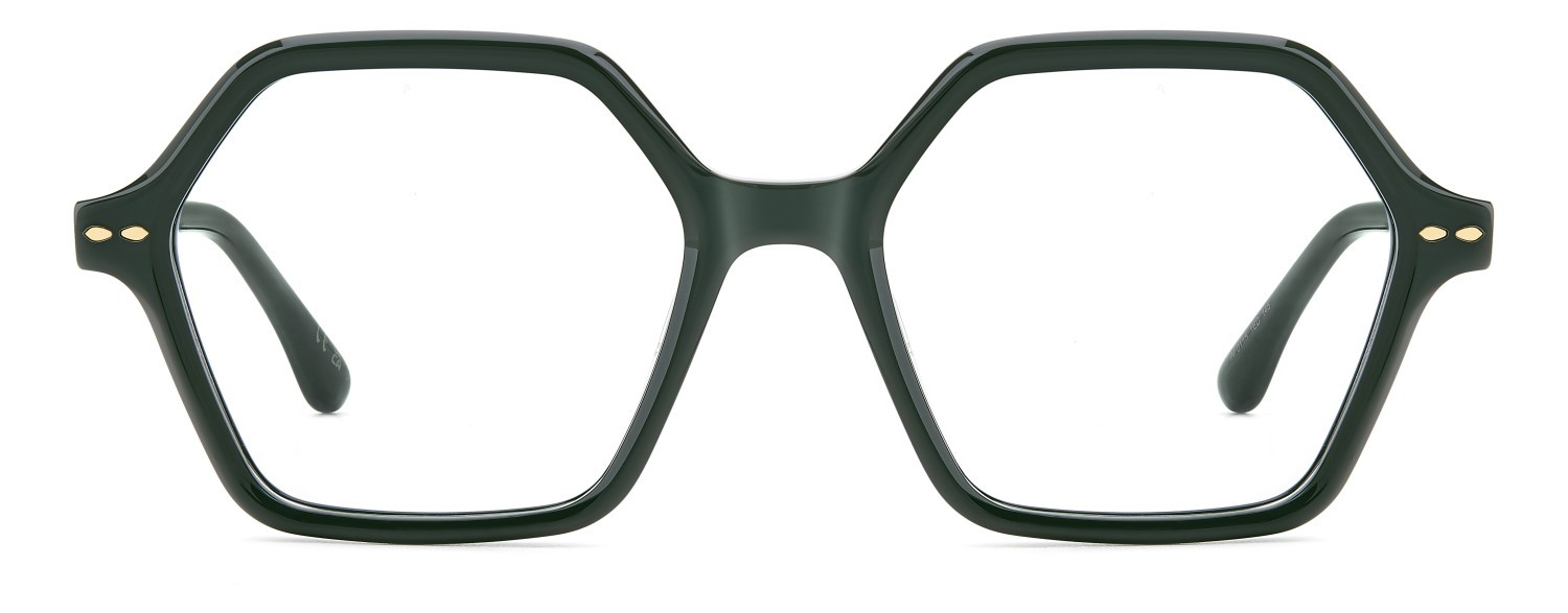 Eyeglasses Isabel Marant Im 0115 107234 1ED color green shape round 