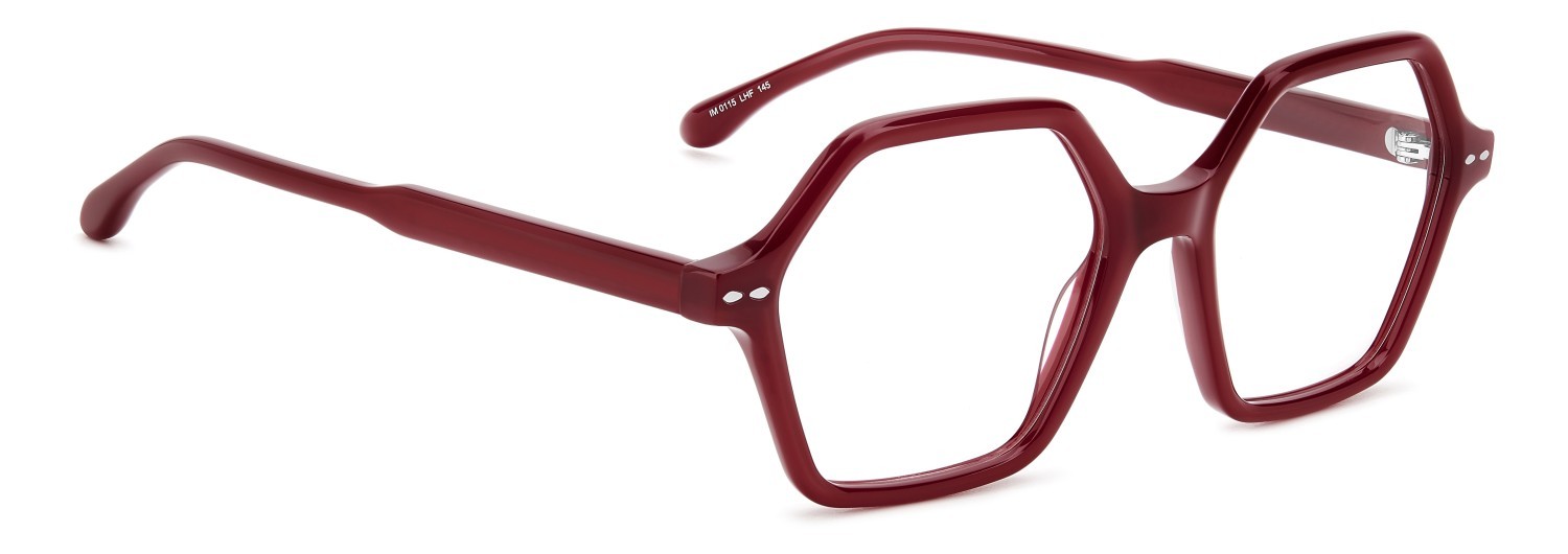 Occhiali da vista Isabel Marant Im 0115 107234 LHF colore burgundy forma rotondo 
