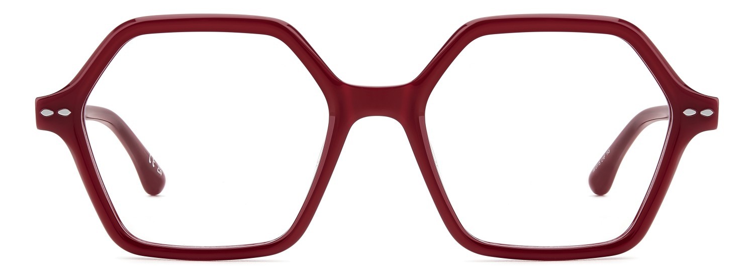 Occhiali da vista Isabel Marant Im 0115 107234 LHF colore burgundy forma rotondo 
