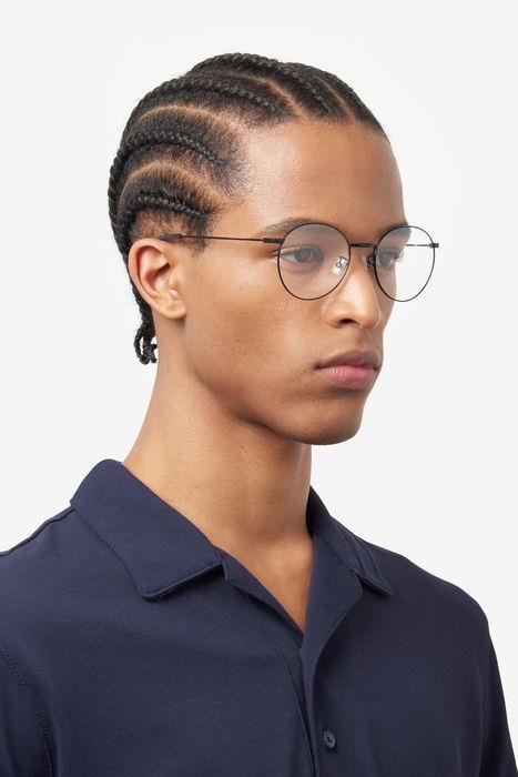 Brillen Hugo Boss BOSS 1514/G 107239 (003) farbe matte black form rund 