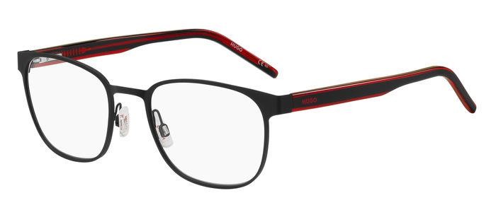Eyeglasses Hugo HG 1246 107250 (OIT) color black red shape rectangle 