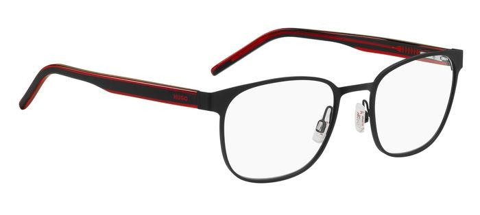 Eyeglasses Hugo HG 1246 107250 (OIT) color black red shape rectangle 