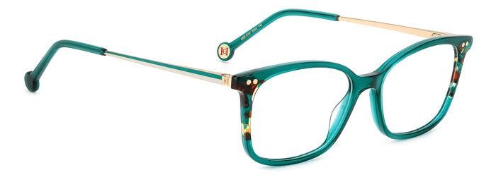 Occhiali da vista Carolina Herrera Her 0167 107288 (XGW) colore green havana forma rettangolare 