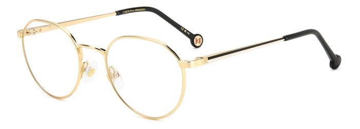 Brillen Carolina Herrera Her 0169 107290 (000) farbe rose gold form rund 