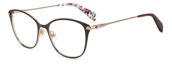 Occhiali da vista Kate Spade ADDISYN 107304 (09Q) colore brown forma cat eye 