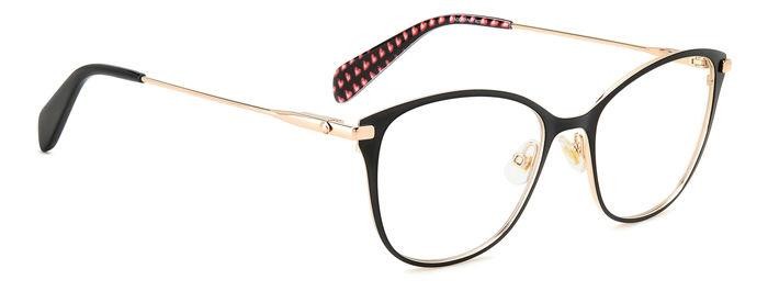Occhiali da vista Kate Spade ADDISYN 107304 (807) colore black forma cat eye 