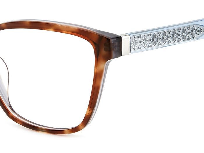 Occhiali da vista Kate Spade BELEN 107305 (IPR) colore havana blue forma cat eye 