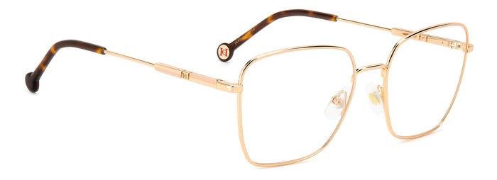 Eyeglasses Carolina Herrera Her 0162 107312 (DDB) color gold copper shape square 